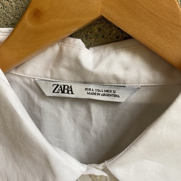 Zara Cropped Blouse - Picture 2 of 4